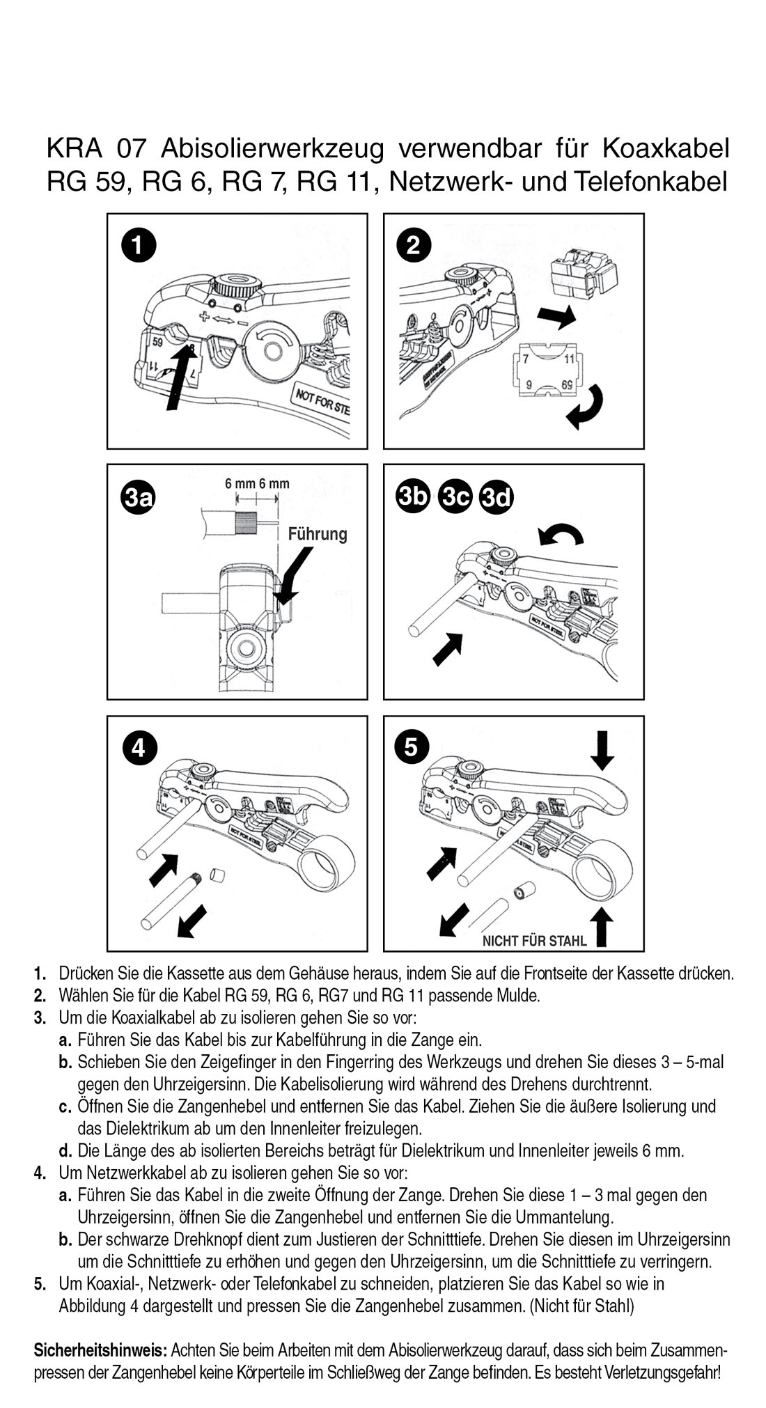 Coaxial stripping tool - Image 3